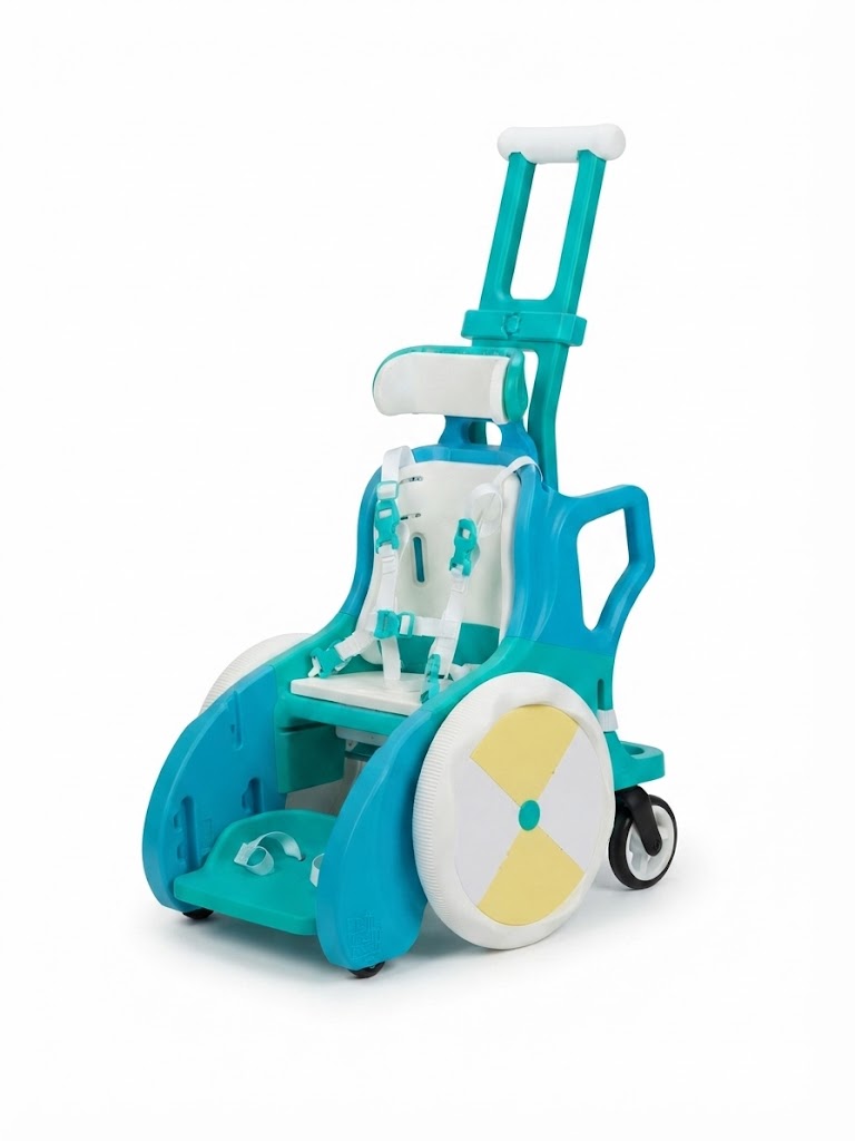 Silla de ruedas 3D