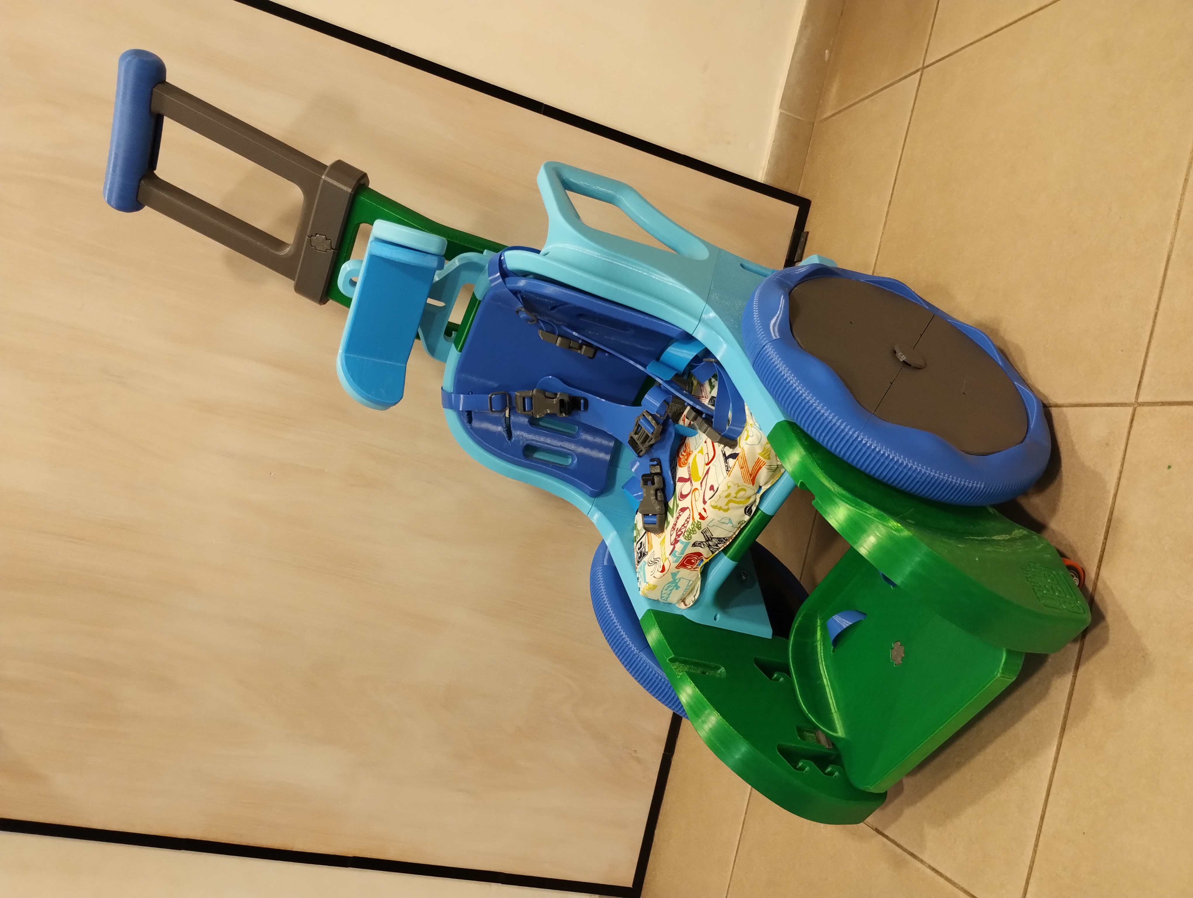 Silla de ruedas 3D